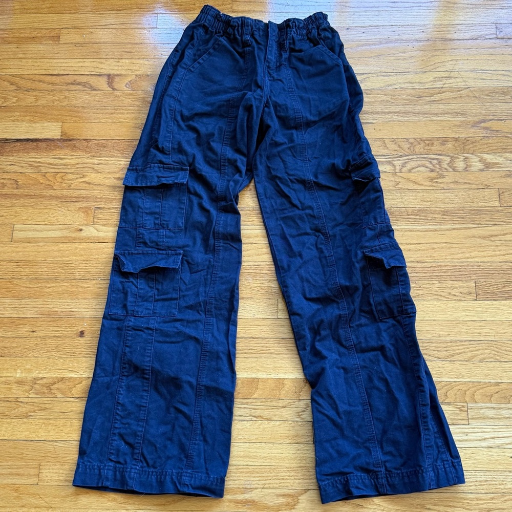 Navy Cargo Pants